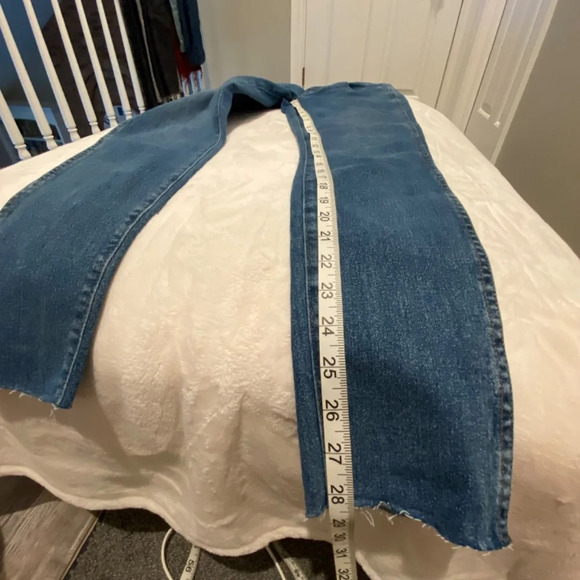 Madewell 10" High-Rise Skinny Button-Front Jeans Dewitt Wash 16598 - Picture 8 of 16